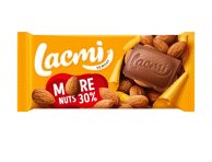 Pieninis šokoladas LACMI su neskaldytais migdolais, 90 g