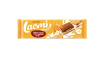 Pieninis šokoladas LACMI su riešutų įdaru ir sausainiais, 265 g