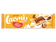 Pieninis šokoladas LACMI su žemės riešutais ir karamele, 295 g