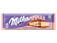 Pieninis šokoladas MILKA, braškinio sūrio pyrago skonio, 300 g
