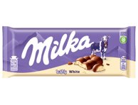 Pieninis šokoladas MILKA BUBBLY WHITE, 95 g