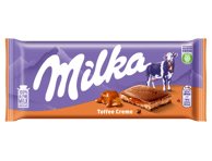 Pieninis šokoladas MILKA TOFFEE CREAM, 100 g