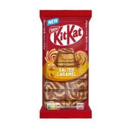 Pieninis šokoladas NESTLE KIT KAT su sūr. karamel. įd., 99 g
