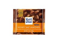 Pieninis šokoladas RITTER SPORT su migdolais ir medumi, 100 g