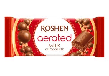 Pieninis šokoladas ROSHEN AERATED, 80 g