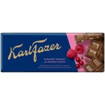 Pieninis šokoladas su uog. KARL FAZER, 180 g