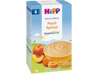 Pieniška košė HIPP su persikais ir abrikosais, nuo 4 mėn., 250 g