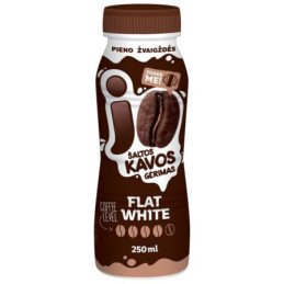 Pieno gėrimas su tirpia kava JO, FLAT WHITE, steril., 250 ml