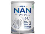Pieno mišinys NESTLE NAN OPTIPRO PLUS 3 TIN (nuo 12 mėn.), 800 g