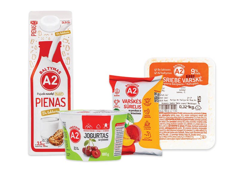 Pieno produktams A2
