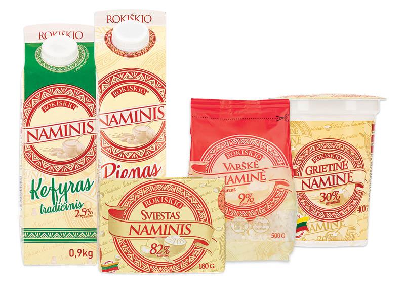 Pieno produktams ROKIŠKIO NAMINIS