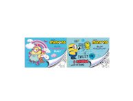 Piešimo bloknotas MINIONS, A4, 20 lapų, 2 dizainai
