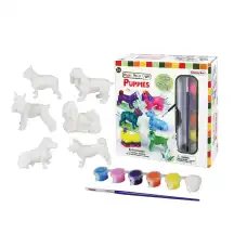 Piešimo rinkinys su šuniukais MAXTOYS, AW26
