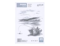 Piešimo sąsiuvinis, 20 lapų, A4, 120 gsm, 1 vnt