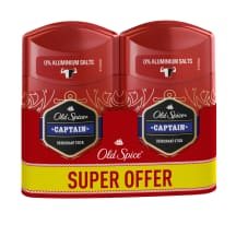 Piešt. dezodorantas OLD SPICE CAPTAIN, 2 x 50 ml