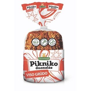 PIKNIKO viso grūdo duonelės, 240 g