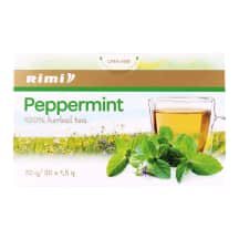 Pipirmėčių lapų arbata RIMI, 20 x 1.5 g