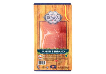 Pjaustytas vytintas kumpis SERRANO ESPANA, a. r., 80 g