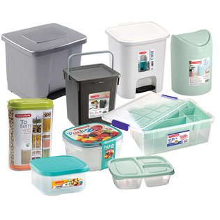 PLASTIC FORTE plastik.indel.dėžut., šiukš.dėž.