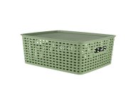 Plastikinė dėžė su dangčiu HOME EXPERT, 35x, 29 x 13.5 cm