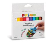 Plastilinas PRIMO, 10 spalvų