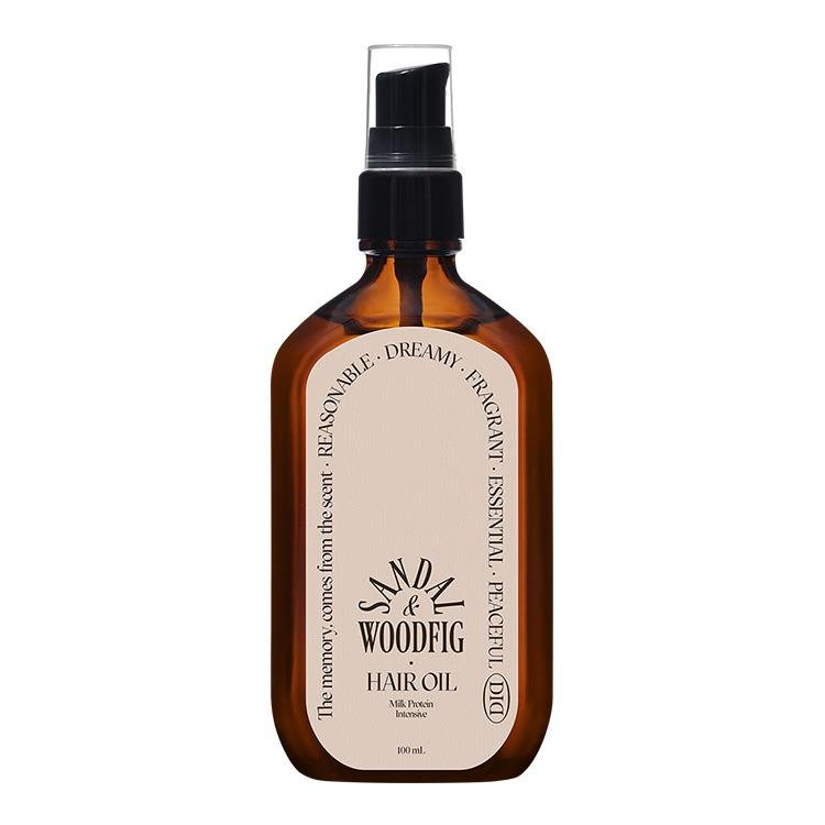 Plaukų aliejus su pieno baltymais ODID Sandalwood Fig, 100 ml