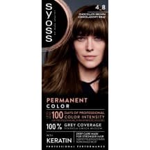 Plaukų dažai SYOSS COLOR CREAM, Nr. 4-8