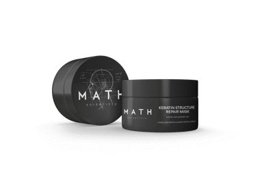 Plaukų kaukė Keratin structure repair MATH SCIENTIFIC, 200 ml