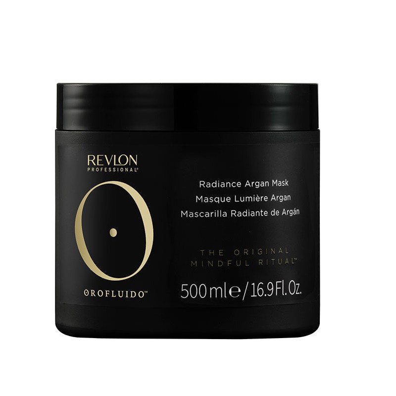 Plaukų kaukė su argano aliejumi Revlon Professional Orofluido Radiance Argan Mask, 500 ml