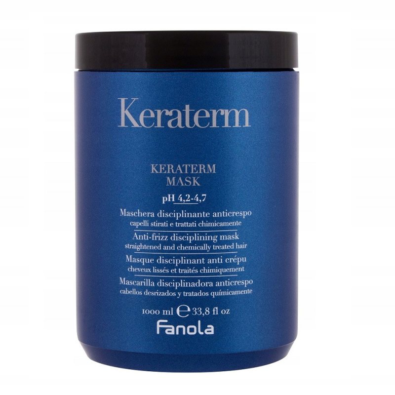 Plaukų kaukė su keratinu Fanola Keraterm Mask, 1000 ml