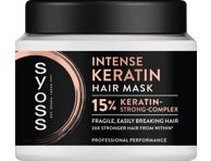 Plaukų kaukė SYOSS Intense Keratin, 400 ml