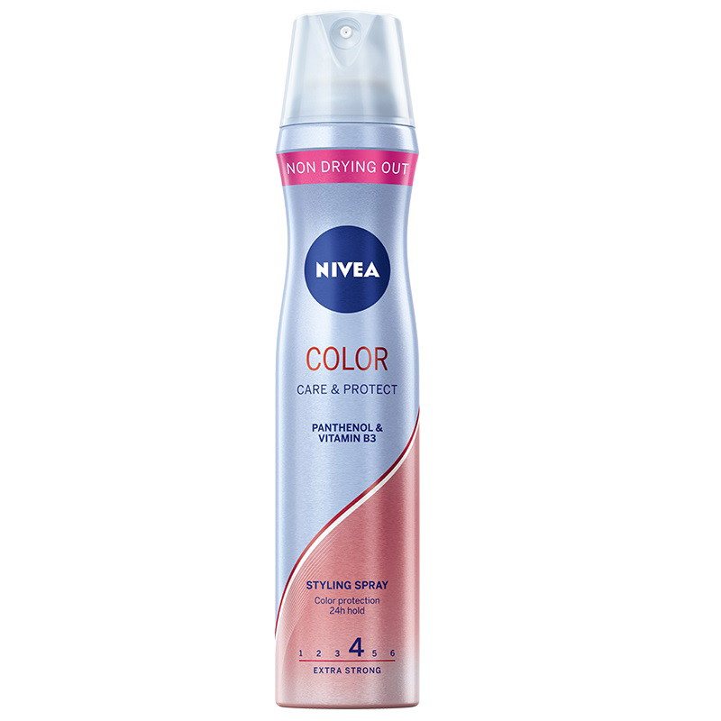Plaukų lakas dažytiems plaukams Nivea Color Care & Protect, 250 ml