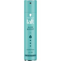 Plaukų lakas TAFT ALOE BOOST, 250 ml