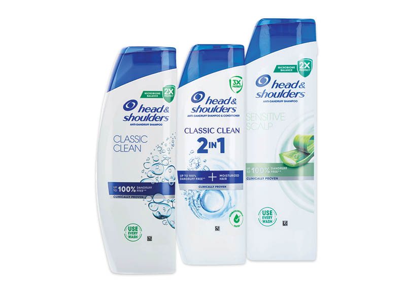 Plaukų priežiūros priemonėms HEAD & SHOULDERS
