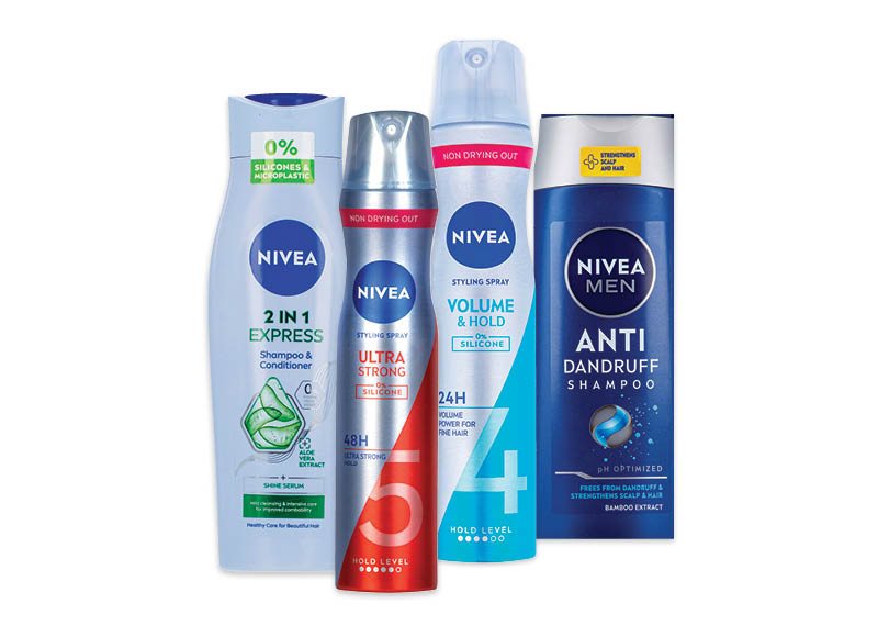Plaukų priežiūros priemonėms NIVEA