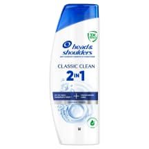 Plaukų šamp. H&S CLASSIC CLEAN 2IN1, 400 ml