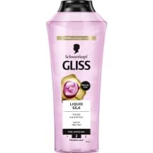 Plaukų šampūnas GLISS LIQUID SILK, 400 ml
