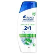 Plaukų šampūnas H&S MENTHOL 2IN1, 400 ml