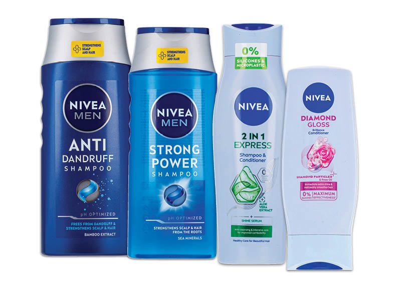 Plaukų šampūnas ir balzamas NIVEA, 200 ml