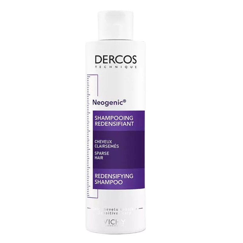 Plaukų tankumą atkuriantis šampūnas Vichy Dercos Neogenic, 200 ml