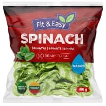 Plauti špinatai FIT&EASY, 100 g