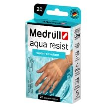 Pleistras MEDRULL AQUA RESIST, 20 vnt
