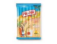Plėš. sūrio lazdelės PIK-NIK KIDS TWILLER, 40 % rieb. s. m., 160 g