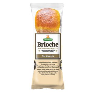 Plėšomos bandelės BRIOCHE LIETUVOS KEPĖJAS su sviestu, 200 g