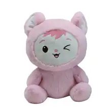Pliušinis žaislas LABABY, rožin., AW26, 60 cm