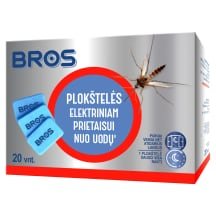 Plokšt.elektr.priet.nuo uodų BROS, 20 vnt