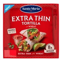 Plonos kvietinės tortilijos SM, 244 g, 8 vnt