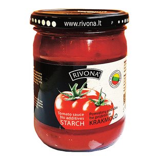 Pomidorų padažas be pridėtinio krakmolo RIVONA, 500 g