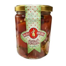 Pomidorai MAMOS KONSERVAI, marinuoti su želatina, 530 g