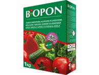 Pomidorų, agurkų ir kitų daržovių trąšų granulės BIOPON, 1 kg